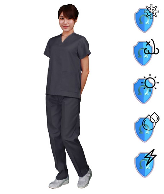 3339 吸濕排汗布 刷手服-女款 