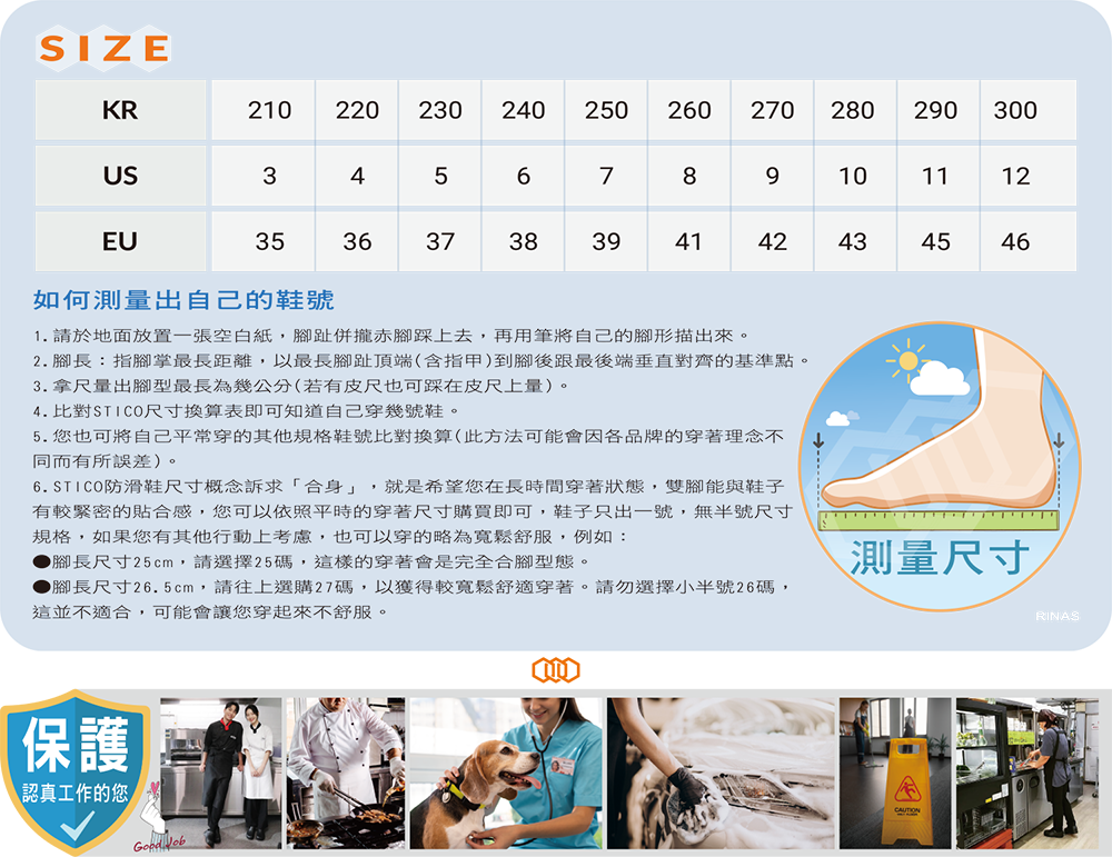 NEC-03H-BK 科技防滑工作鞋  