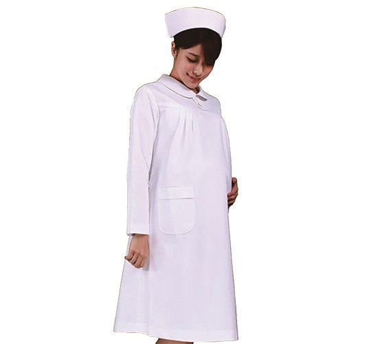 2507 護士服孕婦洋裝-短袖