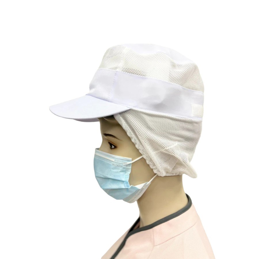 #15 網帽 食品帽 -魔鬼粘