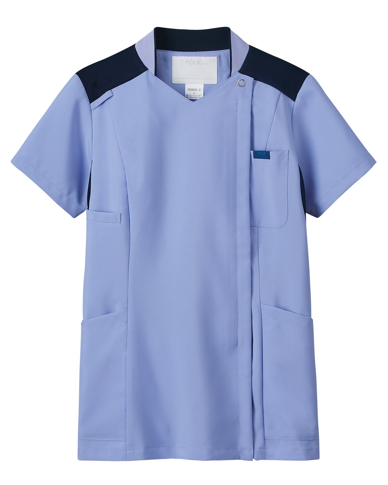 7038SC 女款 拉鍊式刷手服 