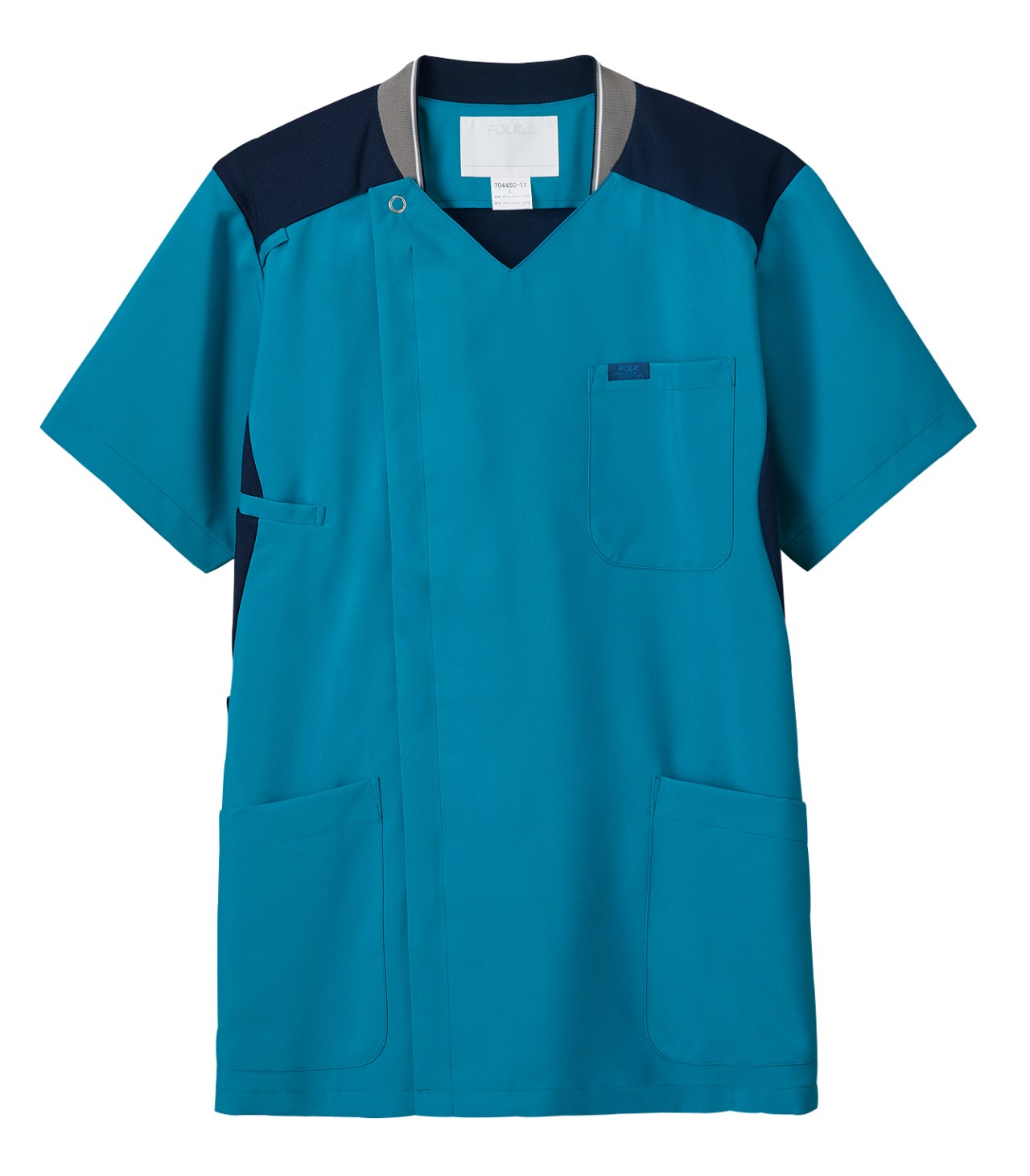 7044SC 男款 拉鍊式刷手服 