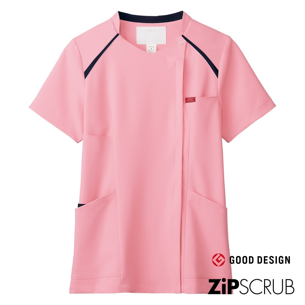 7068SC 女款典雅立領刷手服