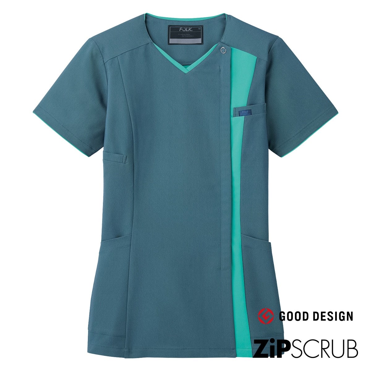 7023SCP 女款拉鍊式刷手服