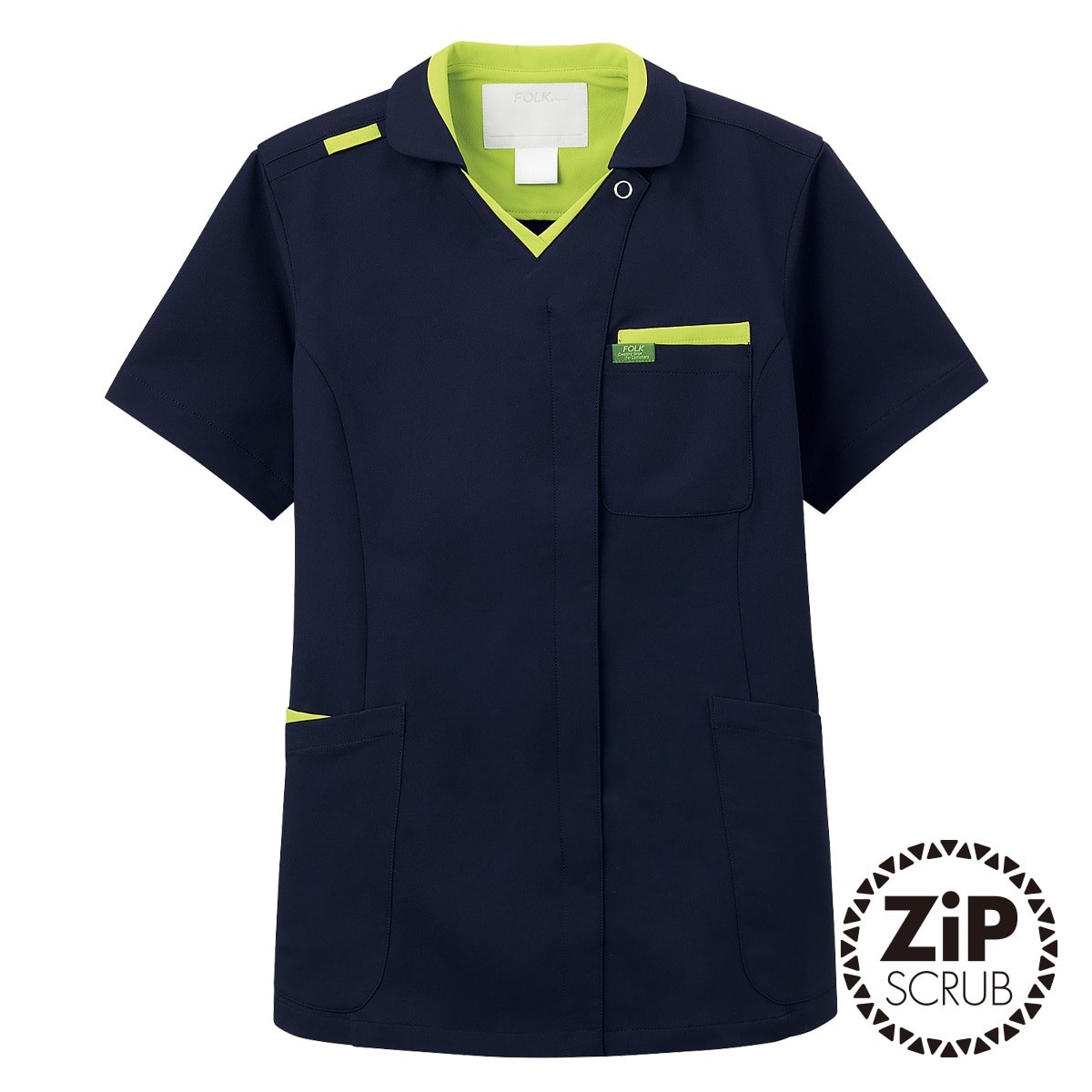 7107SC 男女通用款襯衫領輕量刷手服 