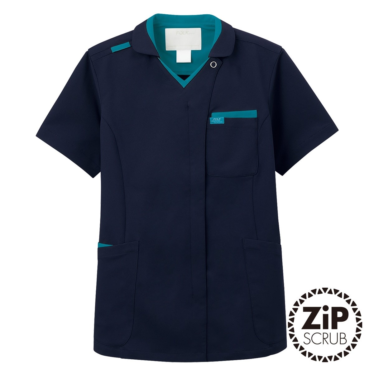 7107SC 男女通用款襯衫領輕量刷手服 