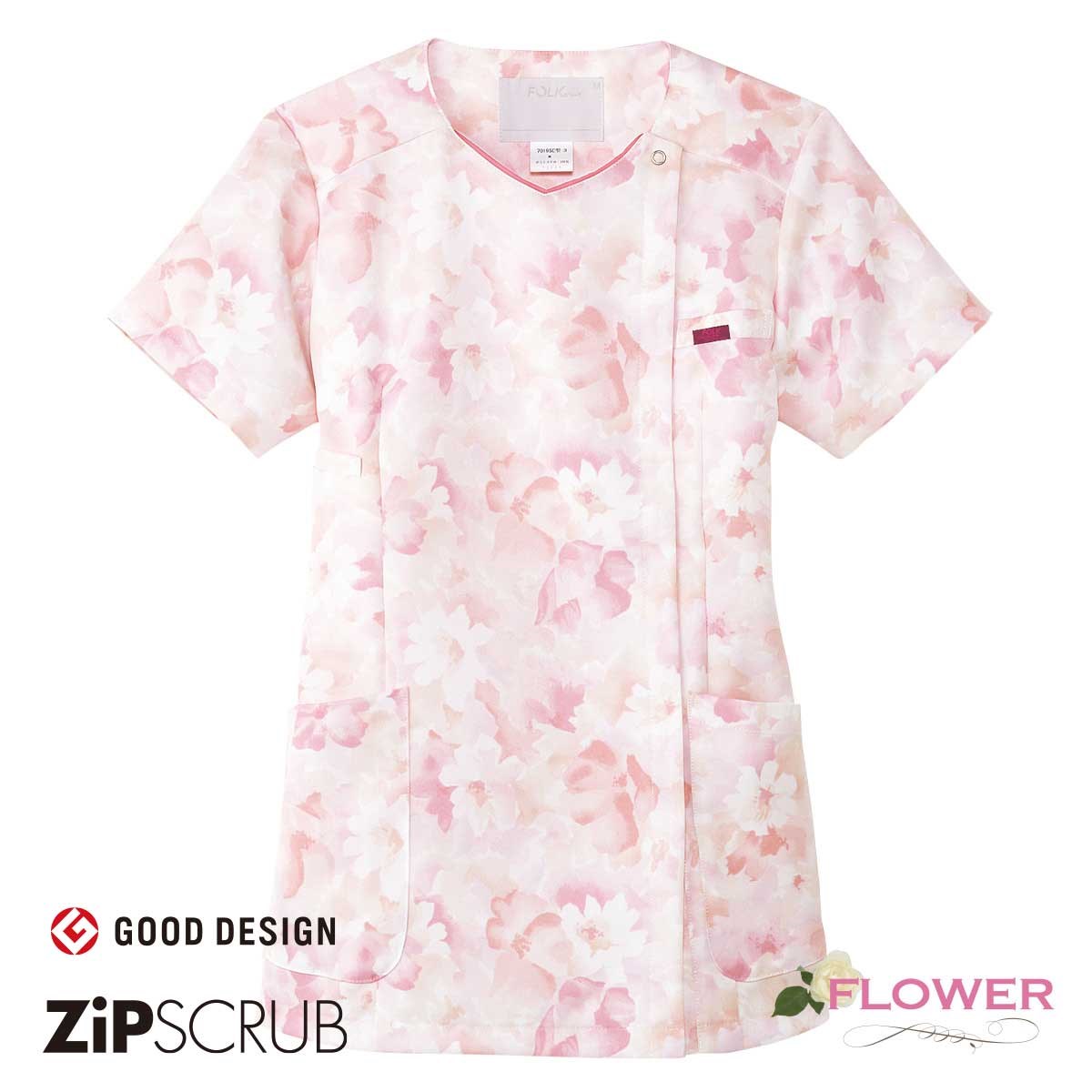 7034SC 女款花語系刷手服