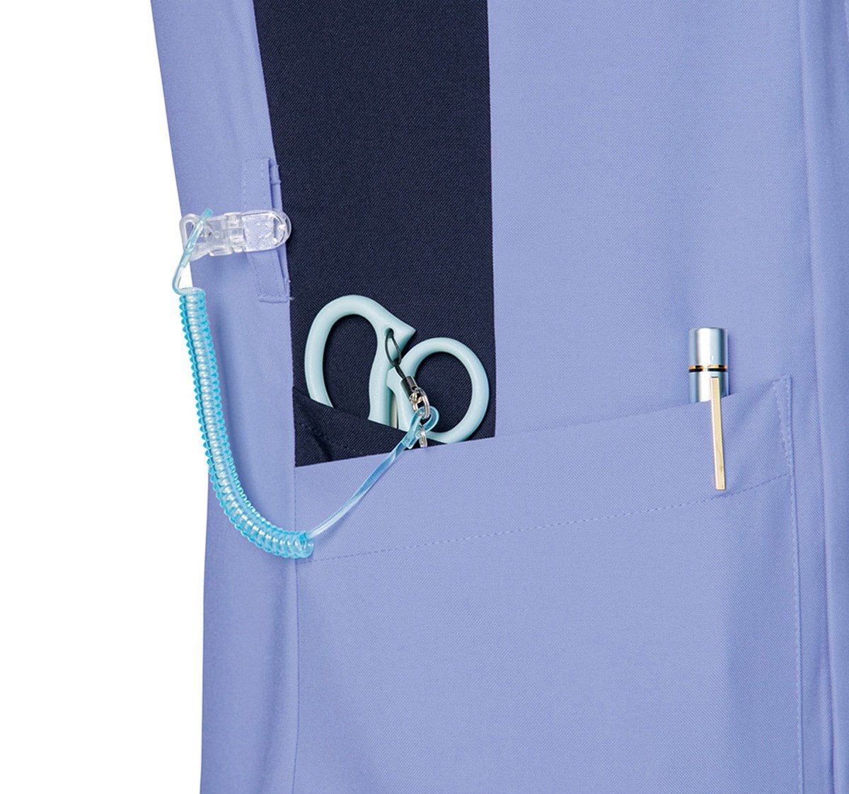 7025SC 男款前拉鍊刷手服 