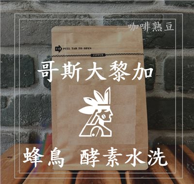 (咖啡熟豆) 獵豆工坊🐆 (淺中烘焙) 哥斯大黎加 蜂鳥 酵素水洗 225g/450g