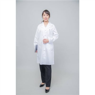 醫師長袍-男女通用款-斜紋布