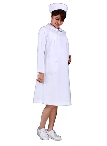 2507 護士服孕婦洋裝-短袖