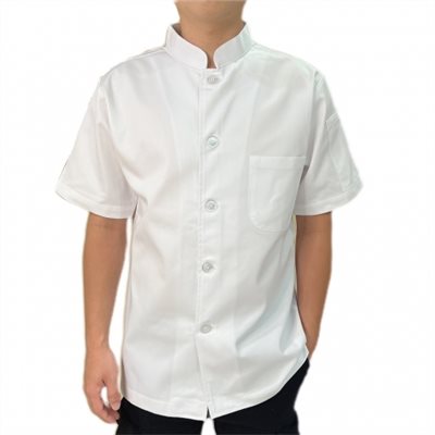 廚師服-單排扣 白色