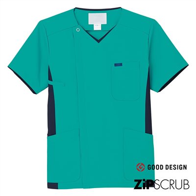 7025SC 男款前拉鍊刷手服 