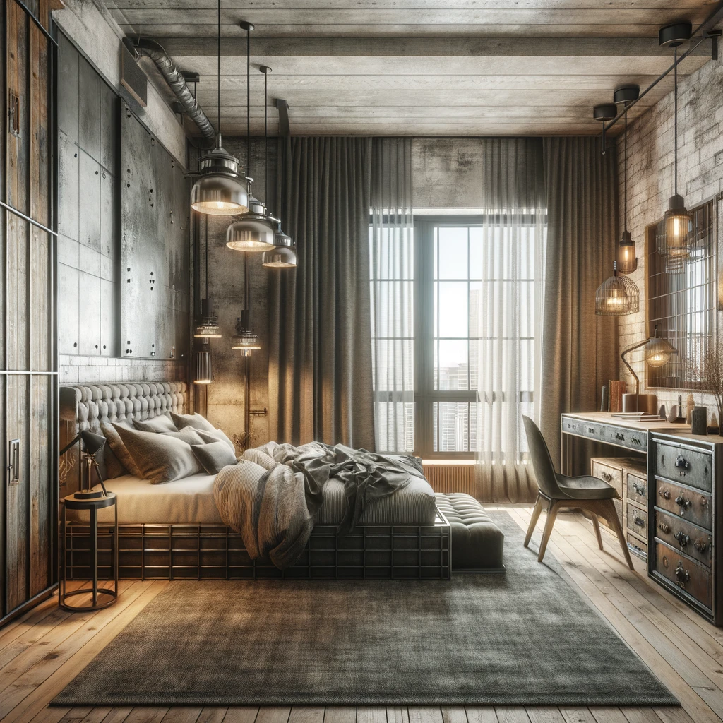 bedroom curtains