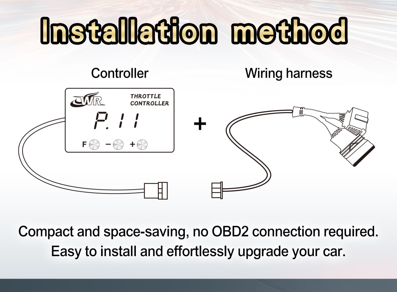 electronic throttle controller installation method